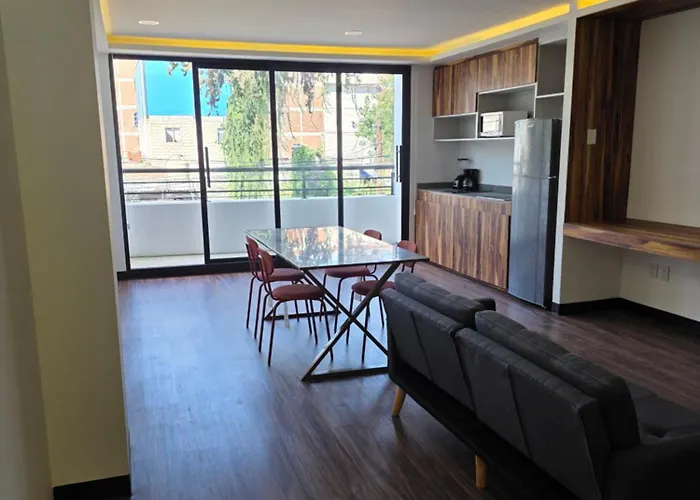 Modern In Miguel Hidalgo With Balcony Apartment