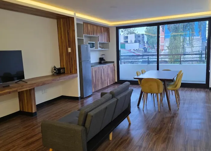 Modern In Miguel Hidalgo With Balcony Apartment Mexico City