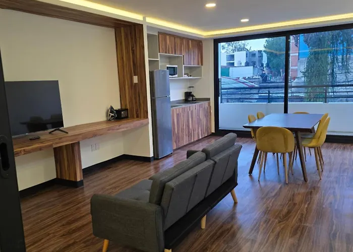 Modern In Miguel Hidalgo With Balcony Apartment