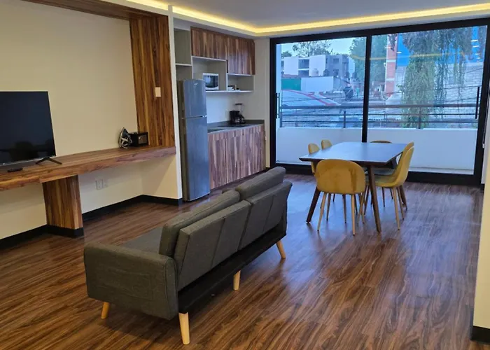 Apartment Modern In Miguel Hidalgo With Balcony