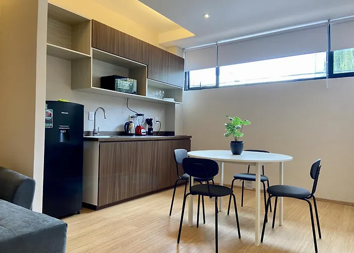 Modern In Miguel Hidalgo With Balcony Apartment Mexico City