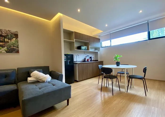 Modern In Miguel Hidalgo With Balcony Apartment Mexico City